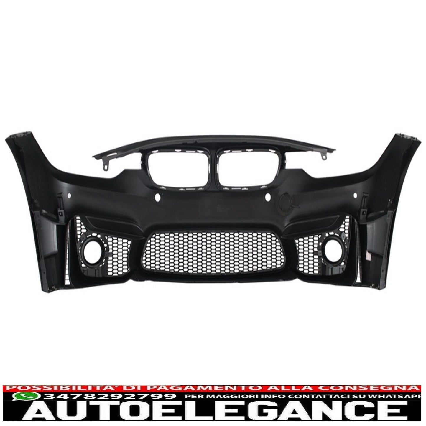 body kit suitable for bmw 3 series f30 (2011-2019) evo ii m3 cs design with quad m-power exhaust tips
