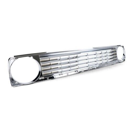 Sport front grille without emblem chrome for VW Golf 2 83-91