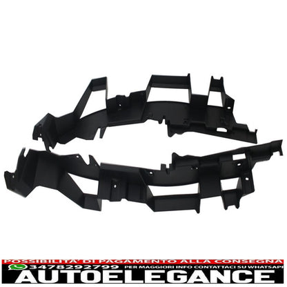 Pannello di supporto interno paraurti anteriore fari led drl staffa adatto per Land Range Rover Sport L320 (2005-2013)