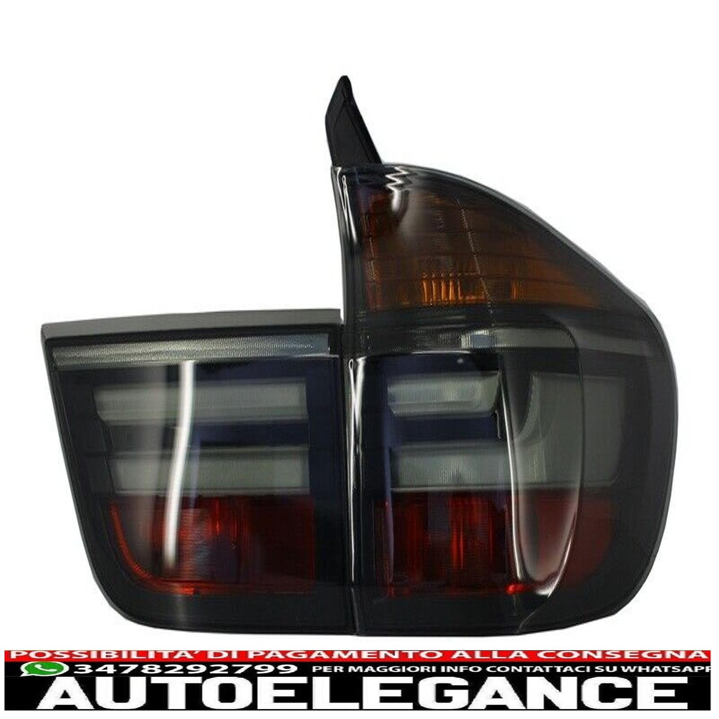LED Lights for BMW X5 E70 07-10 Light Bar LCI Facelift Smoke Look 