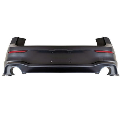 PARAURTI POSTERIORE ADATTO PER VW GOLF 8 LOOK GTI GREZZO DESIGN SPORTIVO