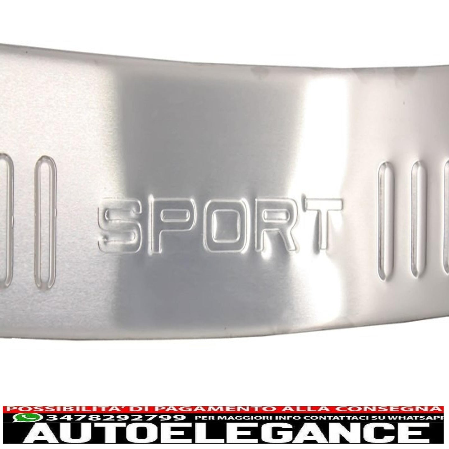 Rear Bumper Protector Sill Kick Plate Cover Aluminium Fit For Land Range Rover Sport L320 (2005-2013) Tailgate Boot Liner