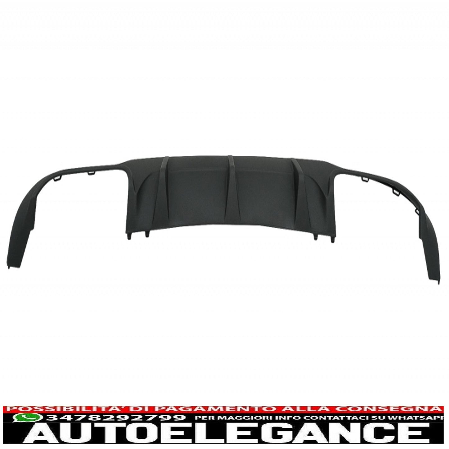 Punte del silenziatore del diffusore d'aria della mantovana del paraurti posteriore adatte per mercedes classe c w204 amg sport line (2012-2014) limousine