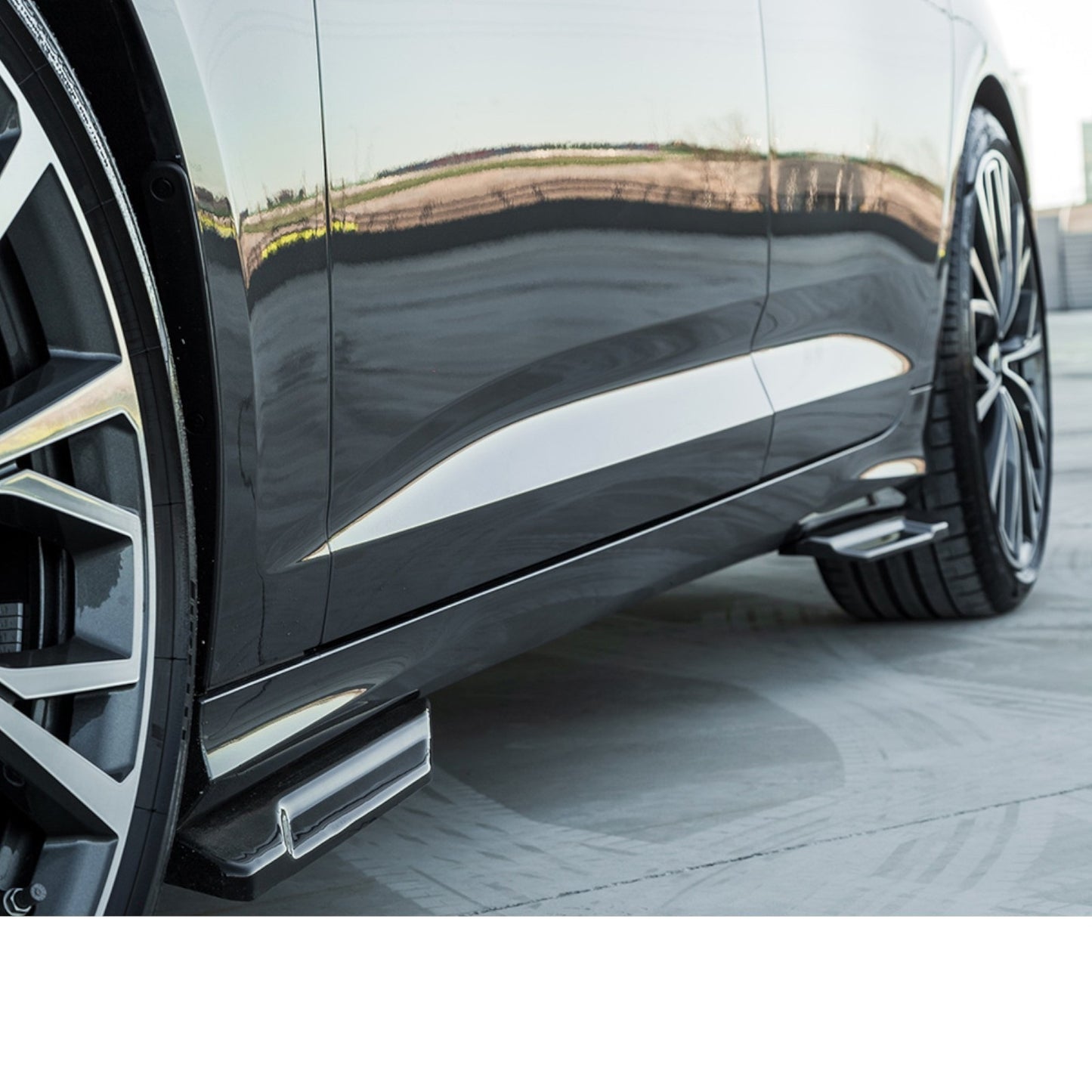 💕SOTTO  MINIGONNE  AUDI A6 S-LINE/S6 C8 NERO LUCIDO 💕