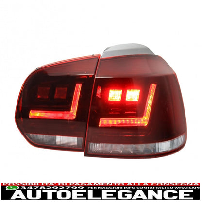 osram ledriving led rear light suitable for vw golf 6 vi (2008-2012) dynamic sequential turning light (left and right)