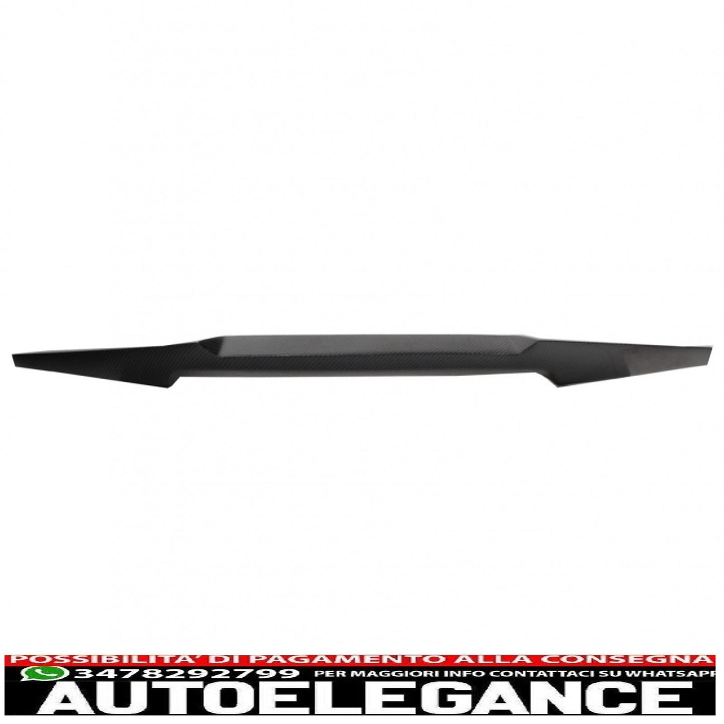 trunk spoiler suitable for bmw 4 series coupe f32 (2013-2019) m4 csl design carbon 