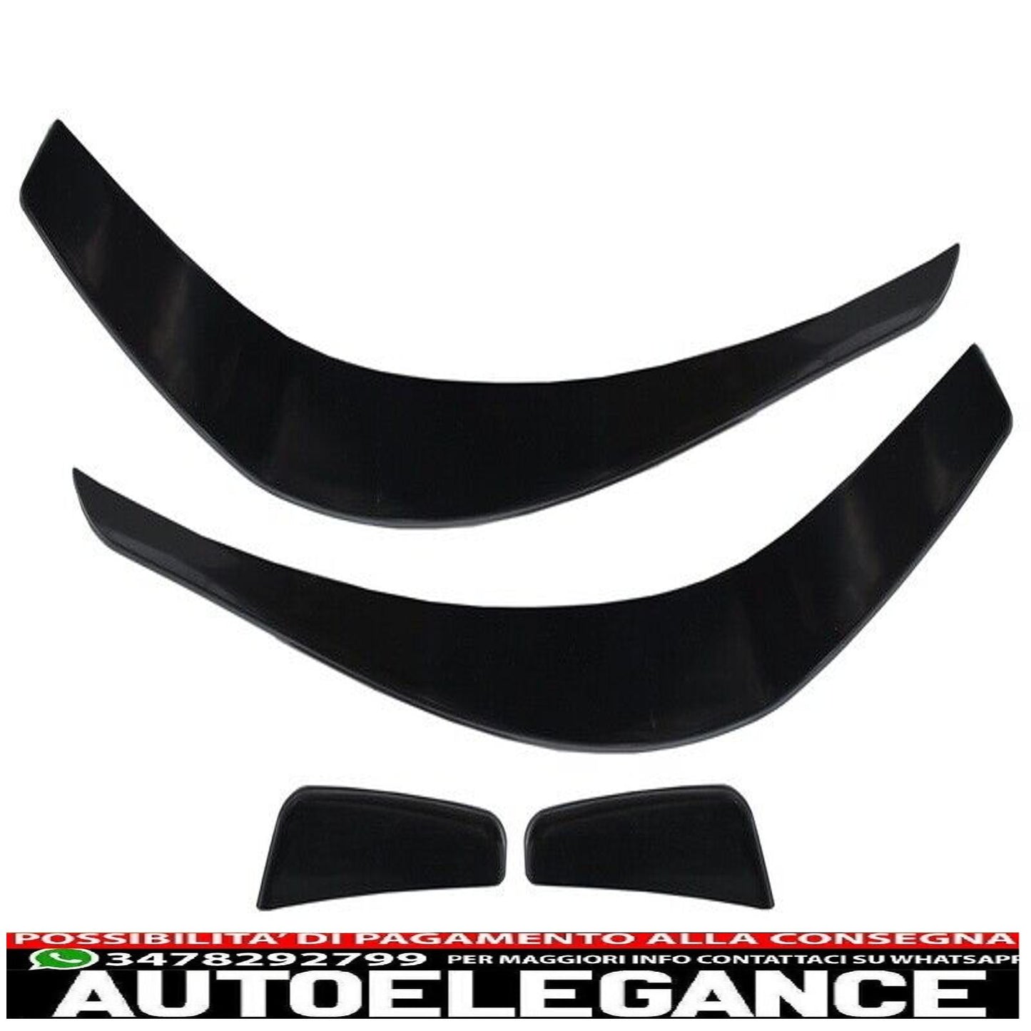 Bumper Splitter Spoiler Mercedes CLA W117 C117 X117 CLA45 Design 