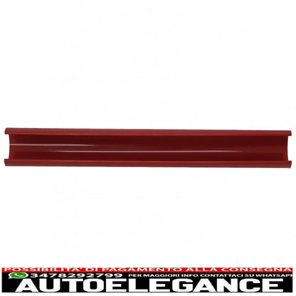 set ornaments v-brace grill strips inserts trim suitable for bmw series 1 2 3 4 5 6 7 red 