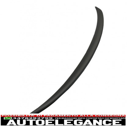 Trunk lid spoiler suitable for mercedes cla c117 w117 (2013-2018) matt black 