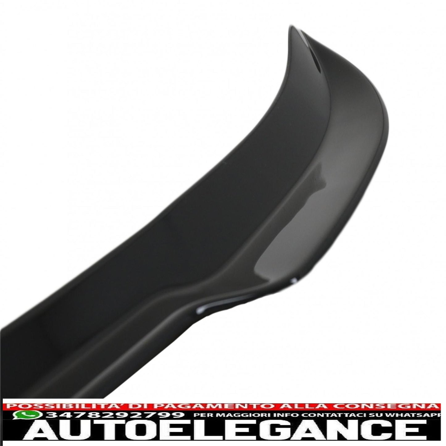 Roof Spoiler Cap Suitable for Ford Fiesta MK8 ST / ST-Line (2017-2021) Piano Black