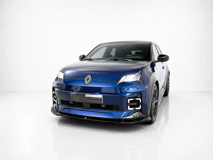 👉Splitter anteriore per Renault 5 E-Tech (2024-) in ABS nero lucido👈