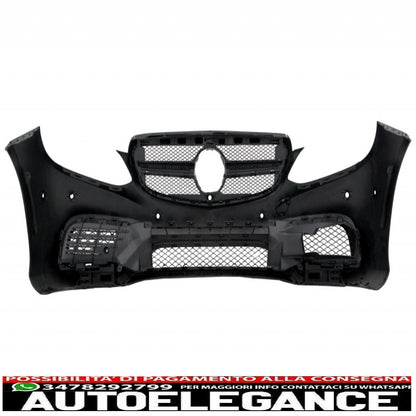 body kit suitable for mercedes e-class w212 restyling (2013-2016) with e63 a-design black exclusive edition exhaust tips