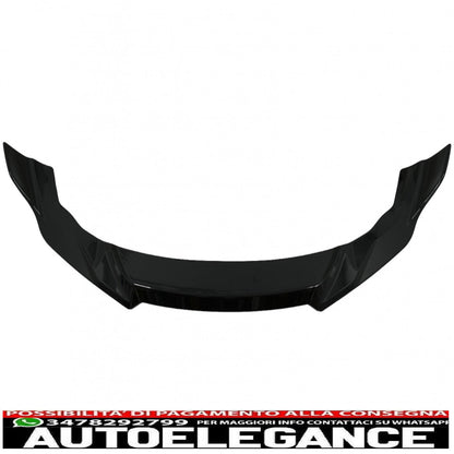 Front Bumper Spoiler Fit For BMW 2 Series F87 M2 (2016-2020) Piano Black 