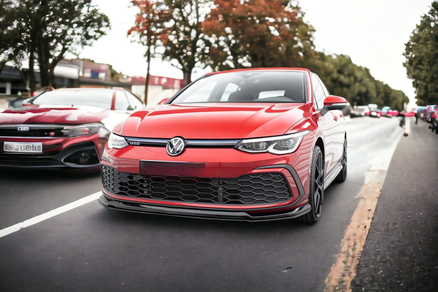 FRONT SPLITTER V.6 VOLKSWAGEN GOLF GTI/GTE/R-LINE MK8 