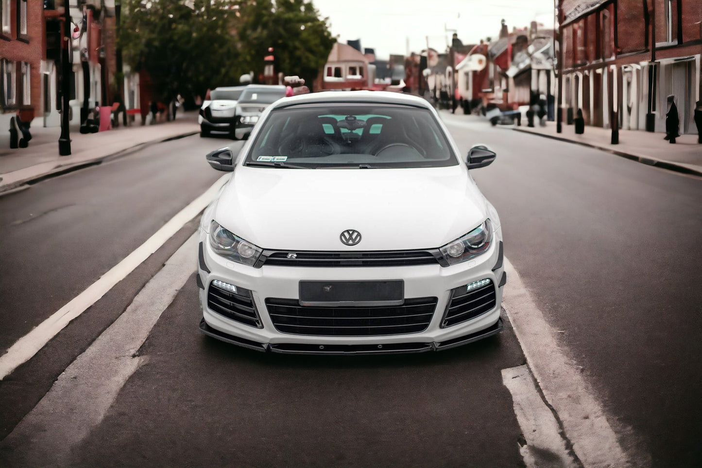 SPLITTER ANTERIORE V.3 VOLKSWAGEN SCIROCCO R MK3