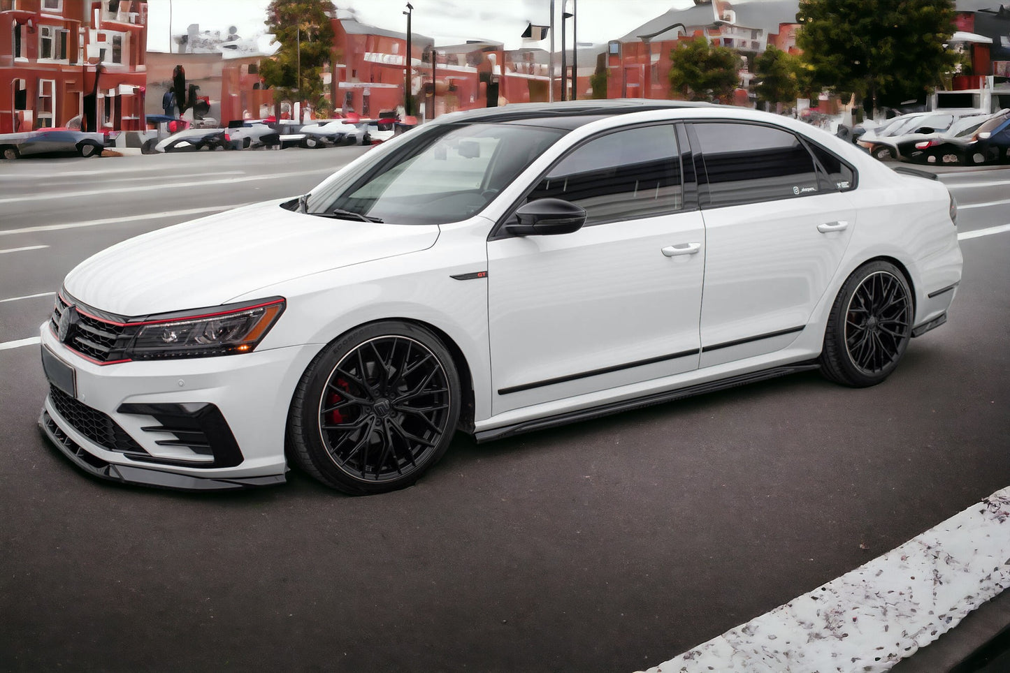 SKIRTS SUITABLE FOR VOLKSWAGEN PASSAT GT B8 FACELIFT USA 
