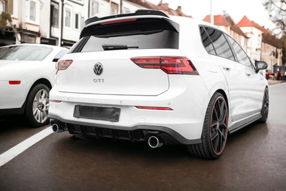 DIFFUSORE POSTERIORE ADATTO PER  V.3 VOLKSWAGEN GOLF GTI MK8