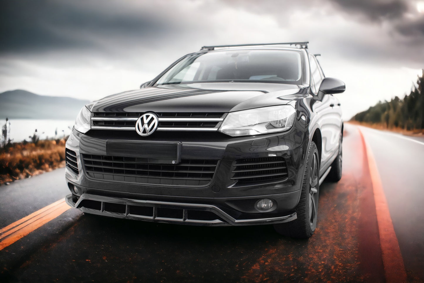 FRONT SPLITTER VOLKSWAGEN TOUAREG MK2 