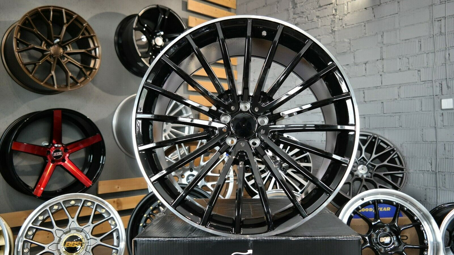 ADATTO per Mercedes E S Classe 20 inch 5x112 Stile AMG Multi Raggi Concavo Ruote