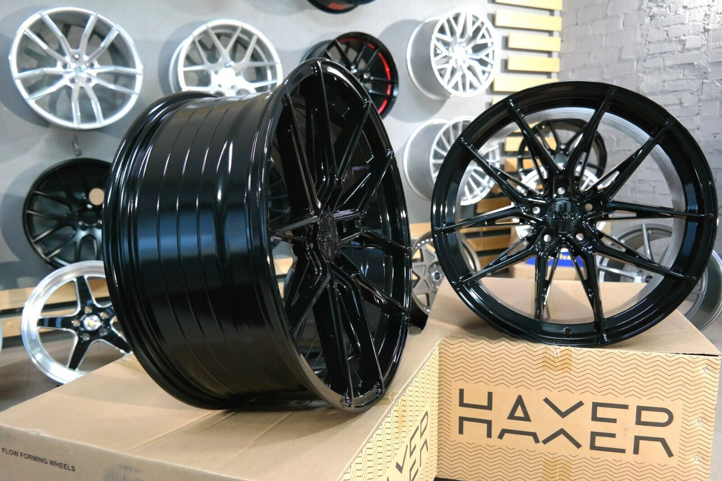 ADATTO per BMW 5 7 G Serie Audi Mercedes CERCHI IN LEGA 22 inch 5x112 HAXER HX036