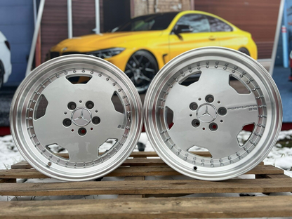 Suitable for Mercedes SL 17 inch 5x112 PERFORMA 25 AMG Monobloc Deep Dish Wheels 