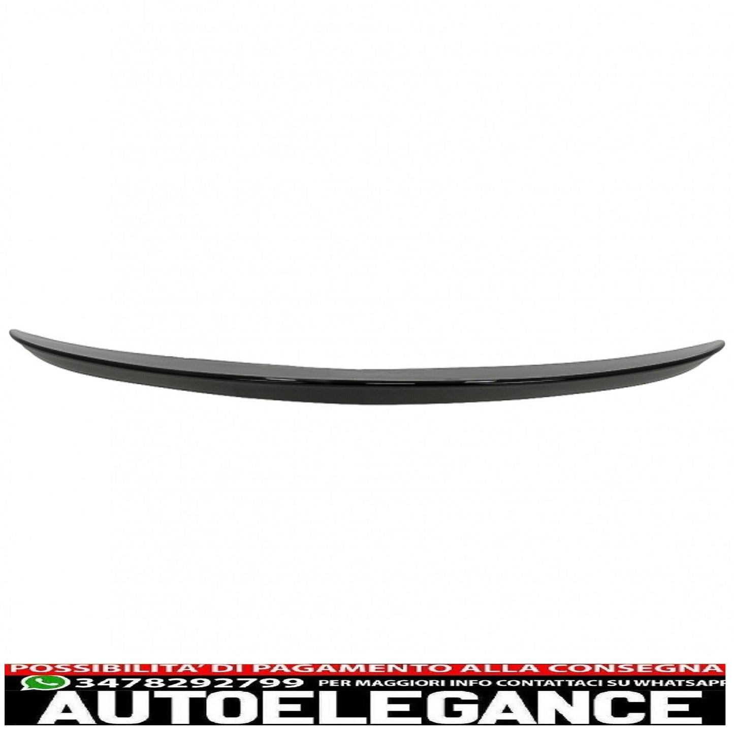 Boot Spoiler Suitable For Mercedes GLC Coupe C253 (2015-up) Piano Black