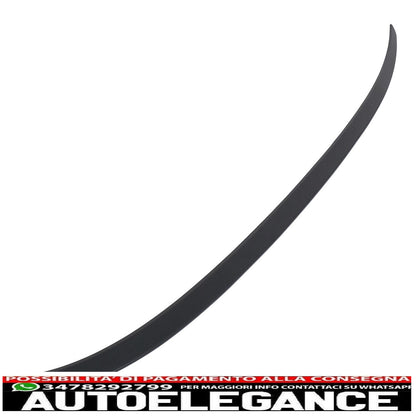 Trunk Spoiler Spoiler for BMW 5 Series G30 17+ M5 Design Spoiler Matte Black 