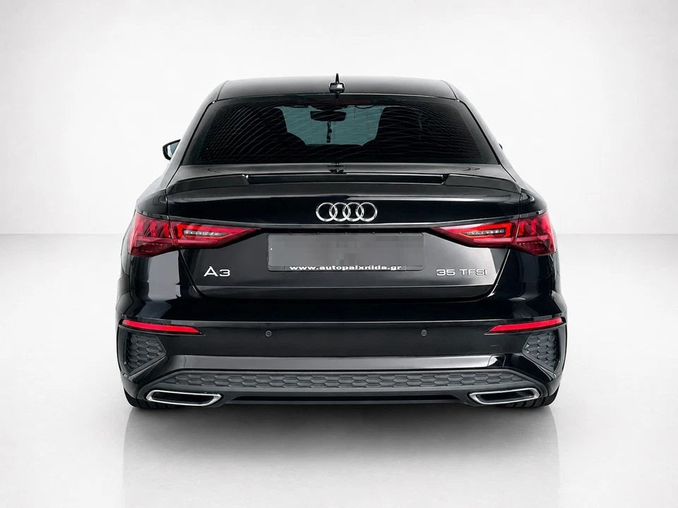 👉Spoiler Baule Labbro Posteriore Audi A3 S3 RS3 Berlina 8Y PU Non Verniciato👈