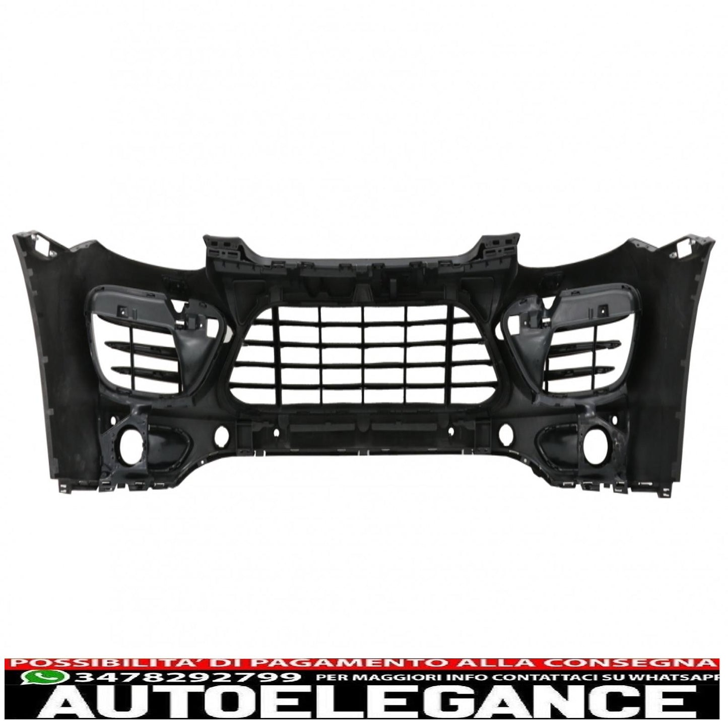 front bumper suitable for porsche cayenne 958 92a pre-facelift (06.2010-08.2014) 