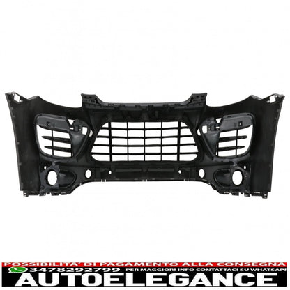 front bumper suitable for porsche cayenne 958 92a pre-facelift (06.2010-08.2014) 