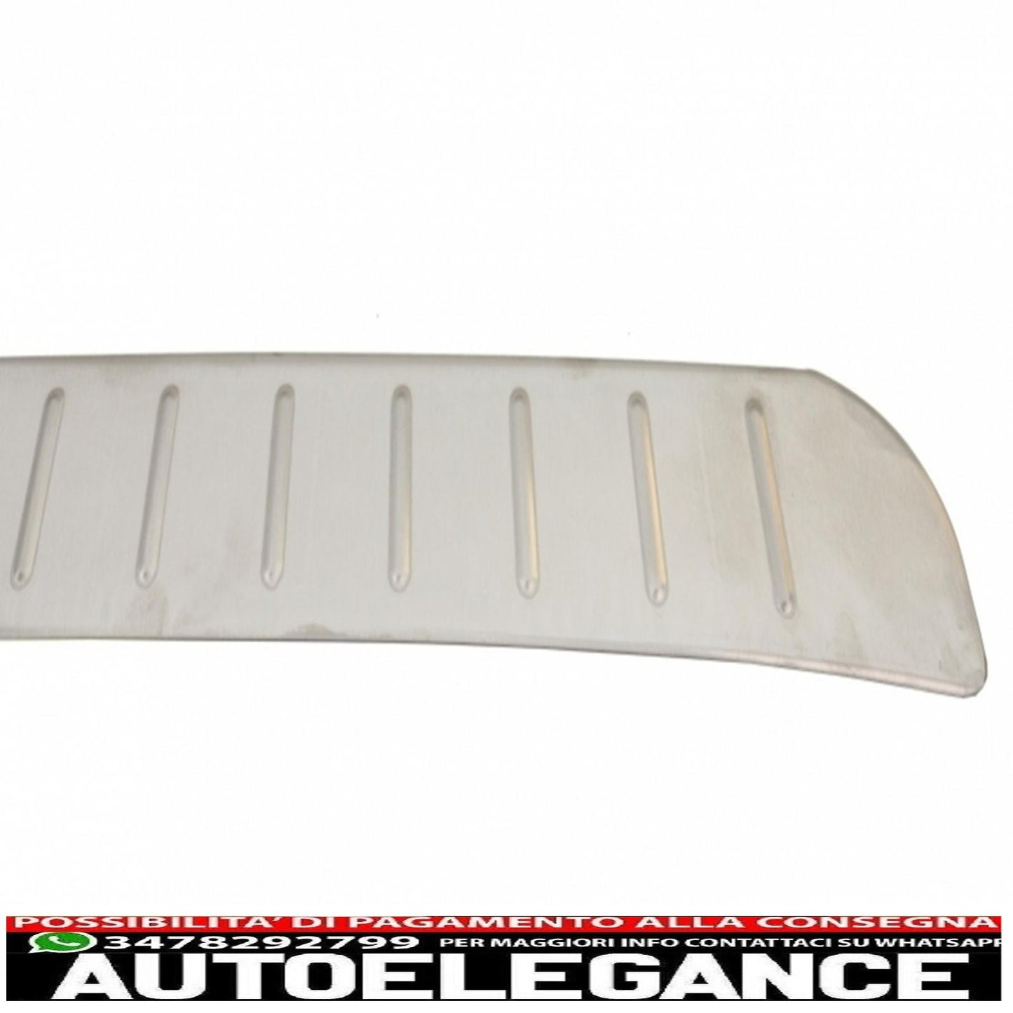 kit protezione paraurti posteriore battitacco pedana copertura in alluminio adatto per bmw x1 e84 lci (2012-2014)