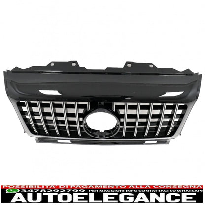 front grille suitable for mercedes g class w463 (1990-2014) new design g63 gt-r panamericana 