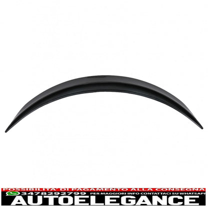 Boot Spoiler Suitable For Mercedes GLC Coupe C253 (2015-up) Piano Black 