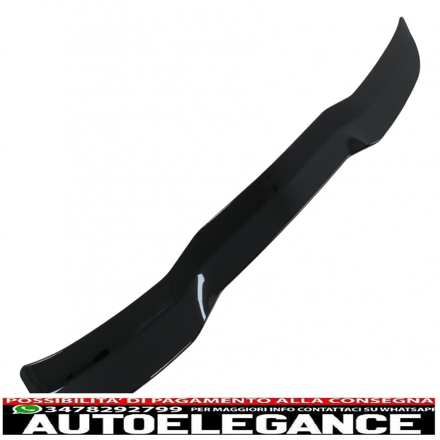additional roof spoiler suitable for audi s3 / a3 s-line 8v restyling sportback hatchback (2012-2019) 