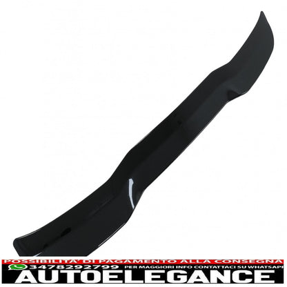 additional roof spoiler suitable for audi s3 / a3 s-line 8v restyling sportback hatchback (2012-2019) 