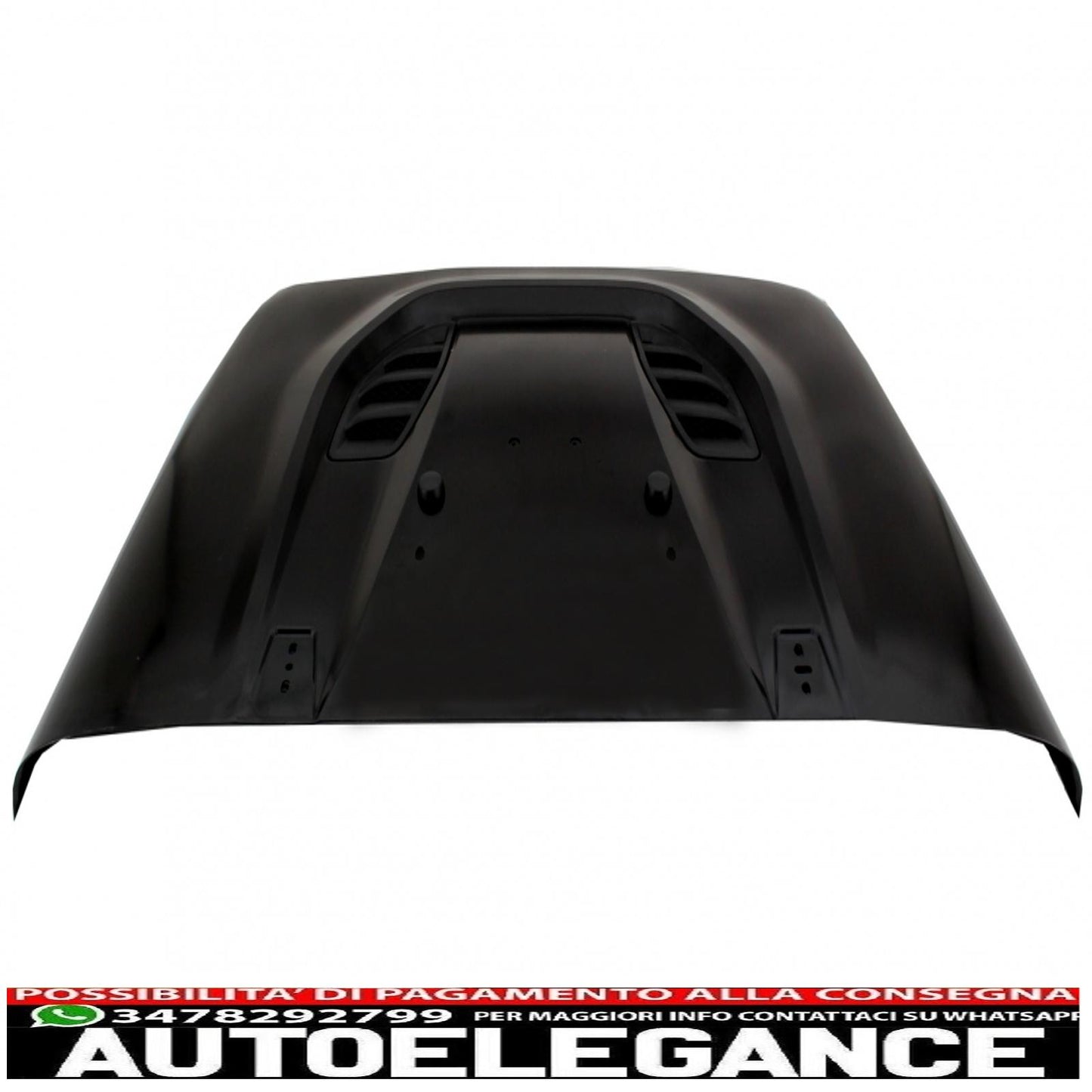 cofano adatto per Jeep Wrangler 2d e 4d (2007-2017) 10° anniversario design hard rock AUTOELEGANCERICAMBI