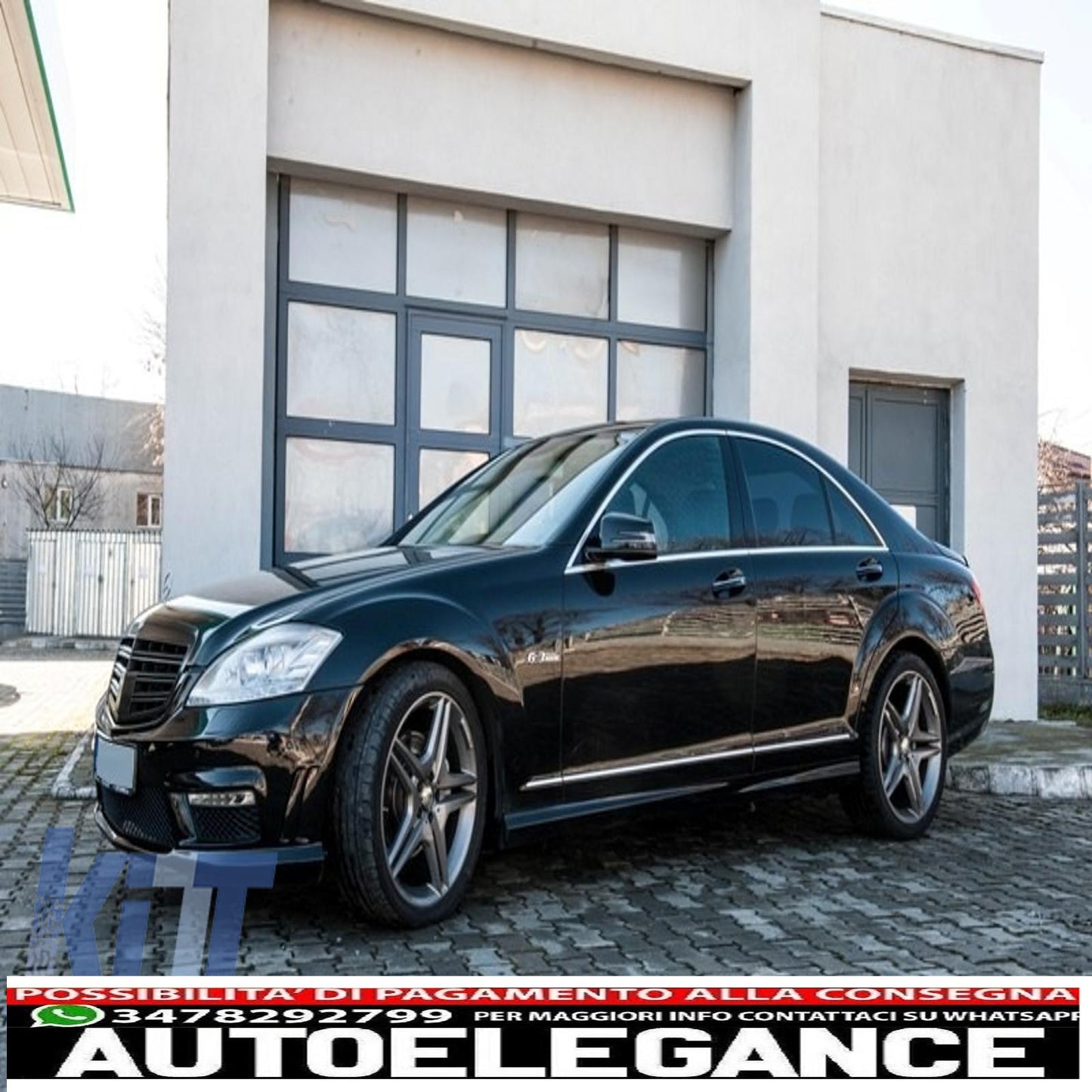 griglia anteriore adatta per mercedes classe s w221 facelift (2010-2013) s63 s65 design pianoforte nero