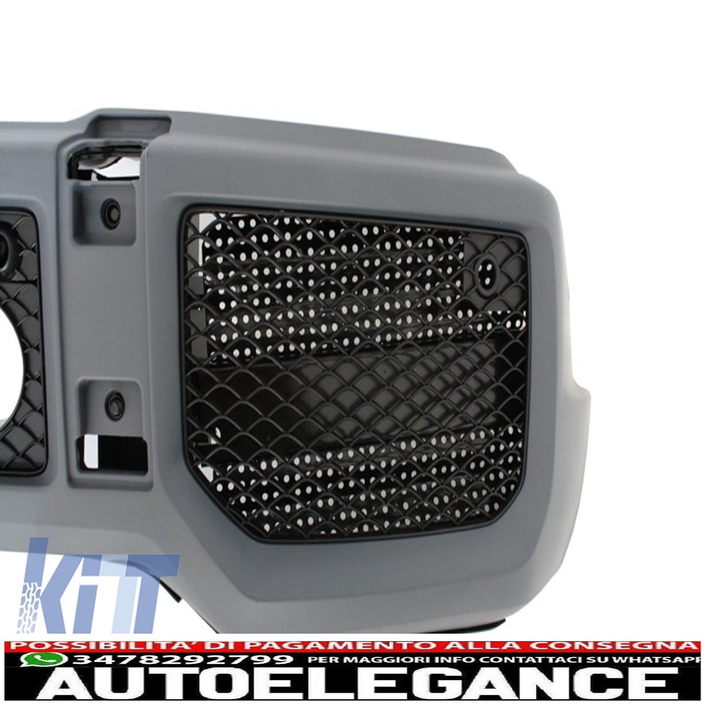 Complete conversion retrofit body kit with tailpipes suitable for mercedes g-class w463 (1989-2018) g63 g65 design 