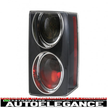 Rear lights suitable for Land Range Rover Vogue III L322 (2002-2009) Halogen Bulb Supercharged Facelift Smoke Edition design