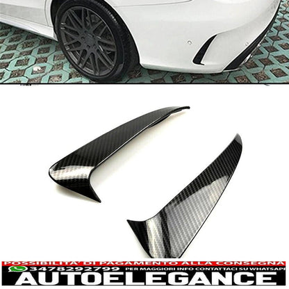 Ottica AMG flics aero flaps in carbonio per Mercedes W205 Classe C