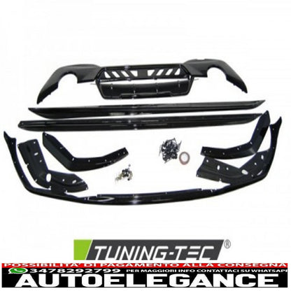 kit carrozzeria nero lucido stile performance adatto per bmw g20 g21 19-22