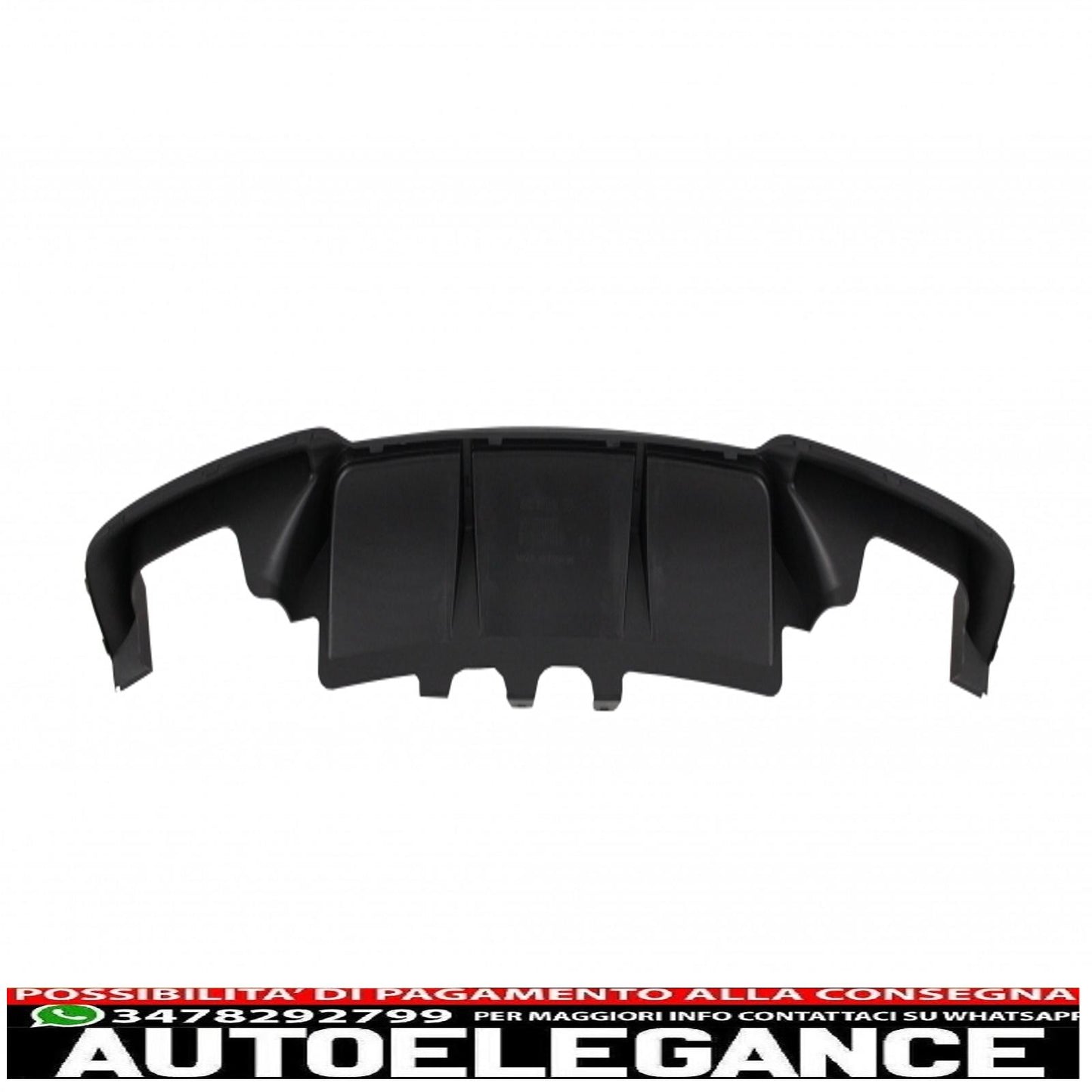 Double outlet air diffuser suitable for bmw 5 series f10 f11 (2011-2017) m sport design with exhaust tips 