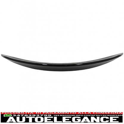 Boot Spoiler Suitable For Mercedes E Class C238 Coupe (2016-up) Piano Black 