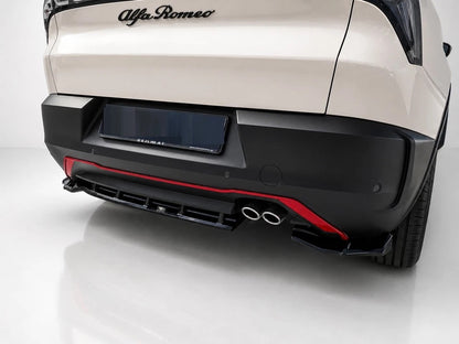 👉Diffusore posteriore per Alfa Romeo Junior MK1 (2024-) in ABS nero lucido👈