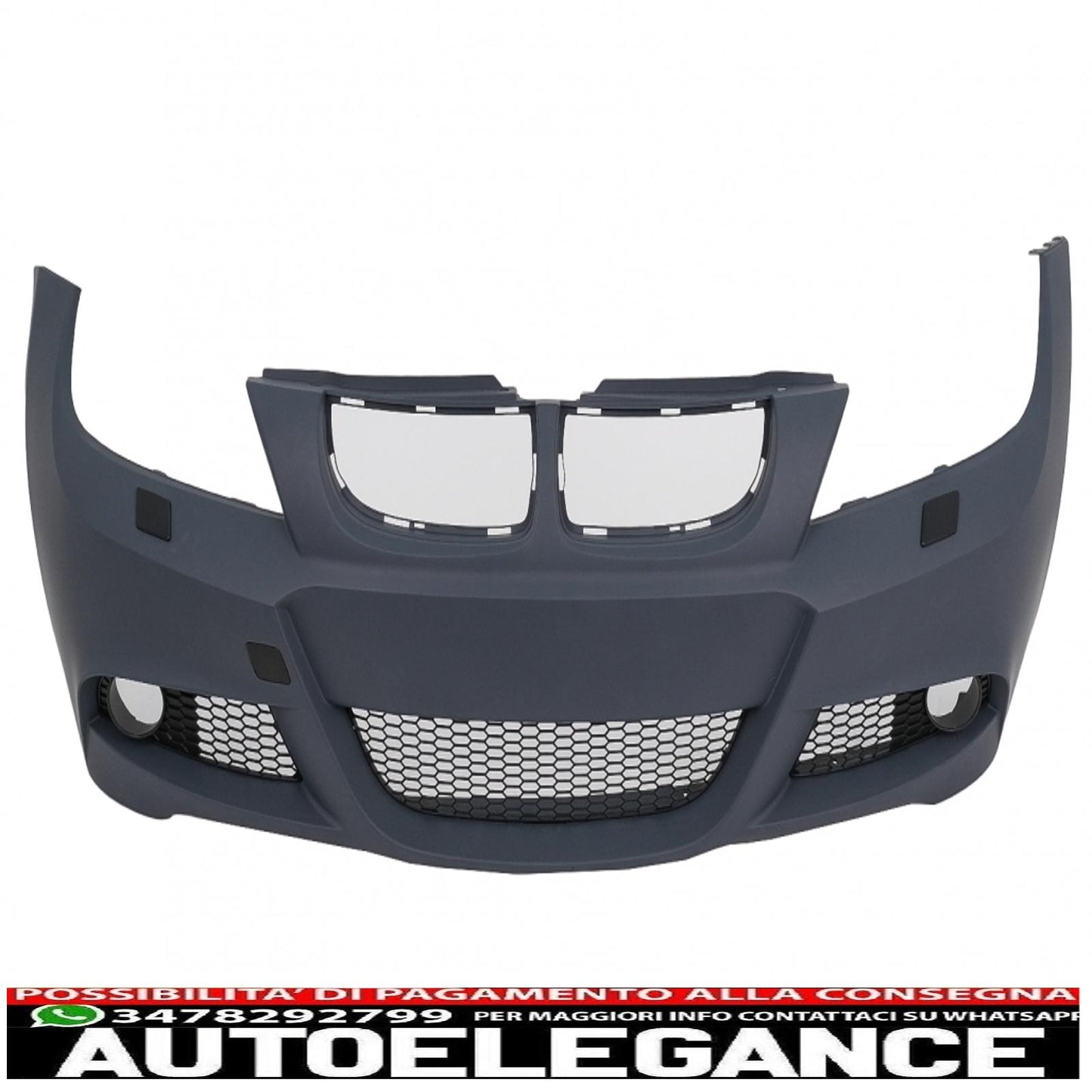 body kit suitable for bmw 3 series e90 (2005-2008) m-technik design with acs-design exhaust tips