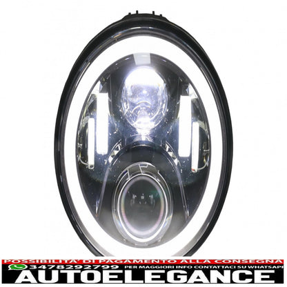faro del motociclo a led adatto per honda cb250 cb400 cb500 cb1300 hornet 250 hornet 600 hornet 900 vtr250 vtec400 75w 7 pollici ip67 h4