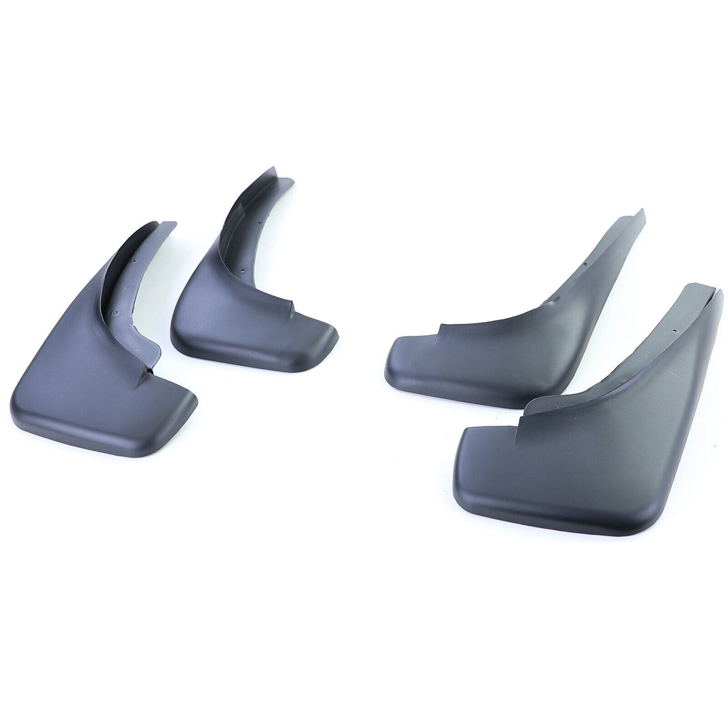 Front and rear mud flaps set black for VW Golf 5 Saloon Variant 03-09