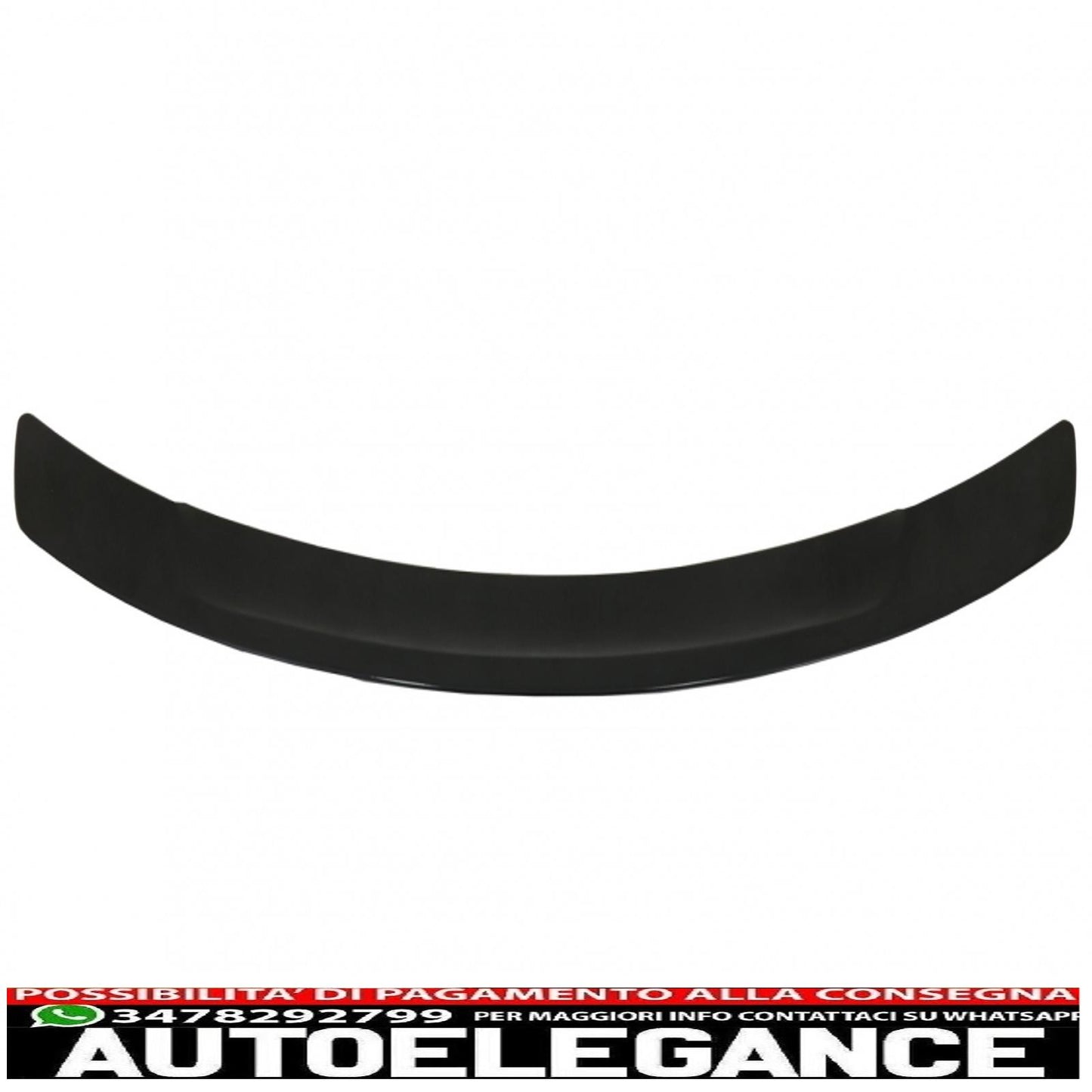 trunk spoiler suitable for mercedes c-class w205 (2014-2020) gts-design piano black