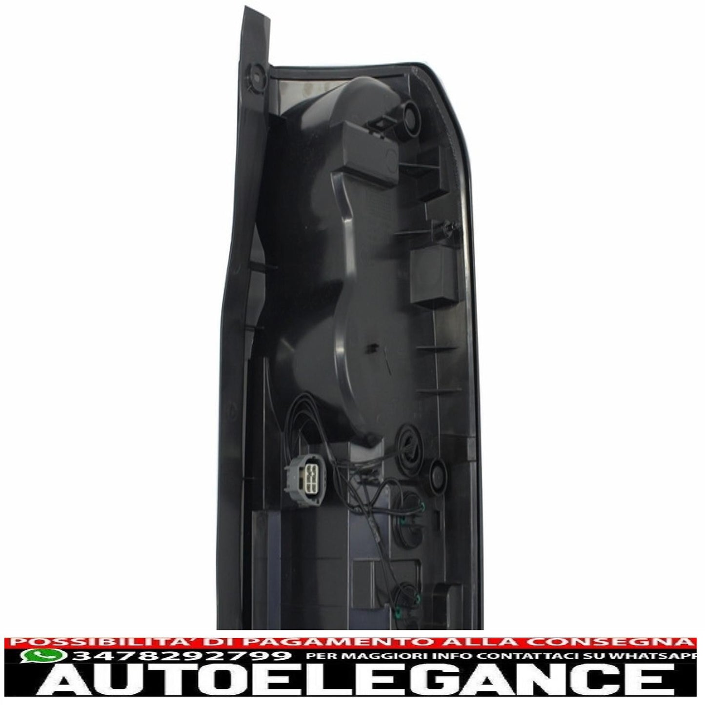 LED rear lights suitable for Land Rover Discovery III 3 and IV 4 (2004-2016) black conversion to restyling look