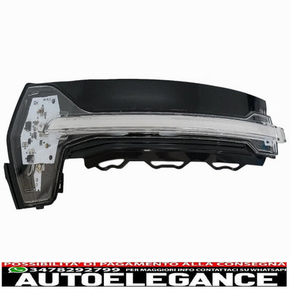 osram dynamic full led mirror turn signals ledriving dmi suitable for audi a3 s3 8v (2013-) rs3 8va (2015-) white